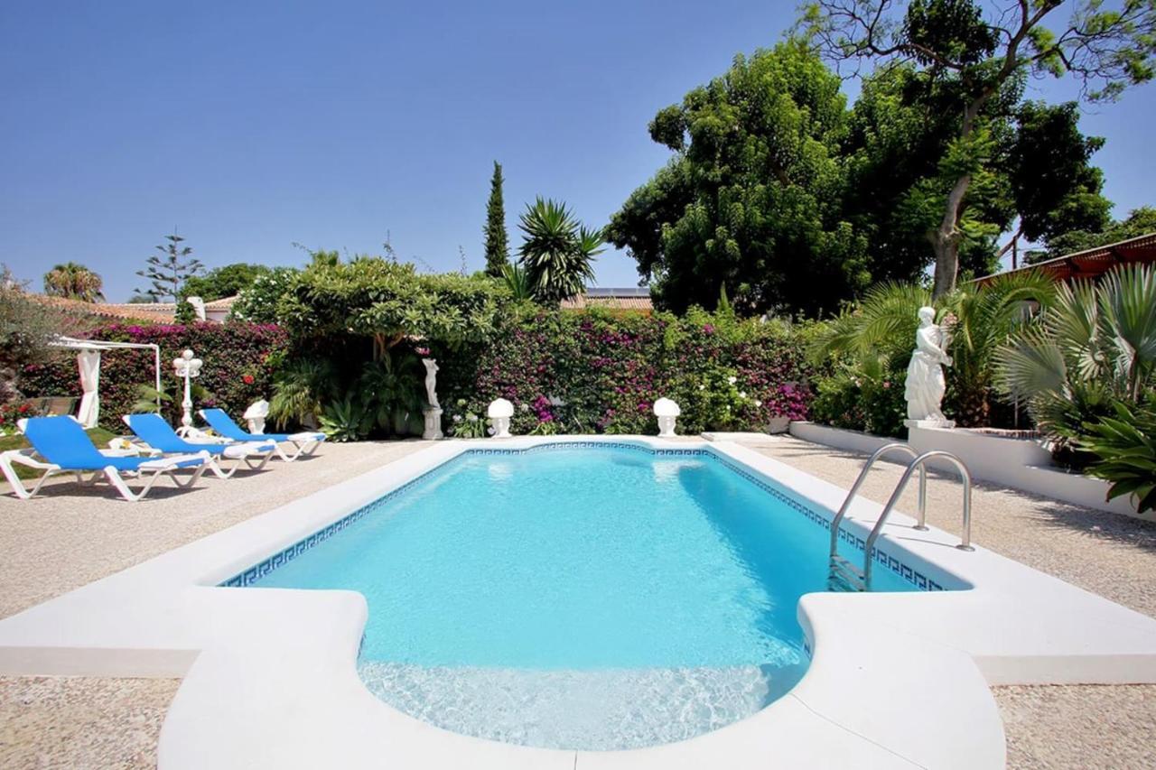 Exclusive Villa Las Palmeras Puerto Banus With Heated Private Swimming Pool, Marbella, Spain Eksteriør bilde