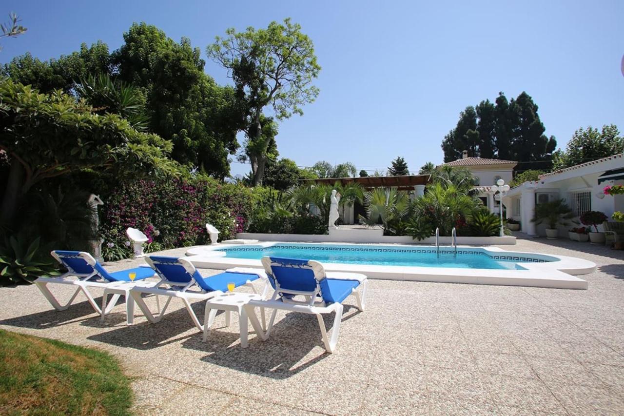 Exclusive Villa Las Palmeras Puerto Banus With Heated Private Swimming Pool, Marbella, Spain Eksteriør bilde
